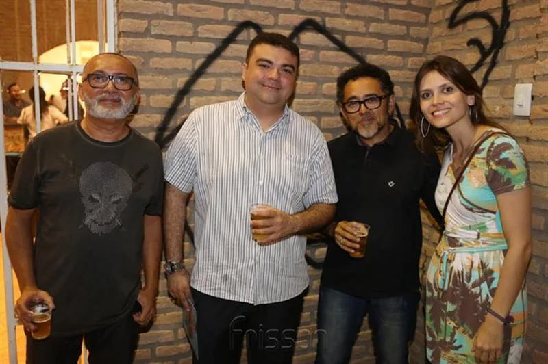 Cardoso, Vital Junior, Carlos Campos e Lia Sanders
