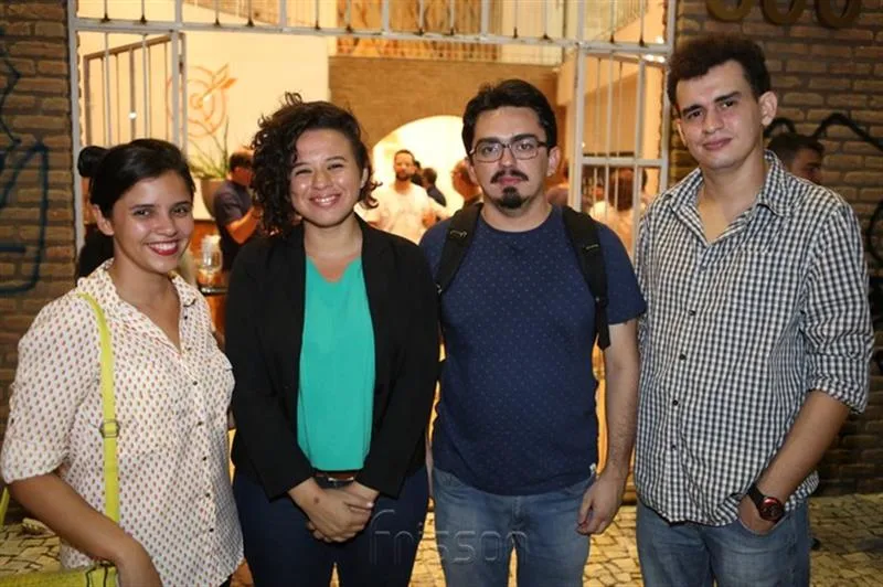 Cris Soares, Renata Damasceno, Junior Pimenta e Emanuel Oliveira