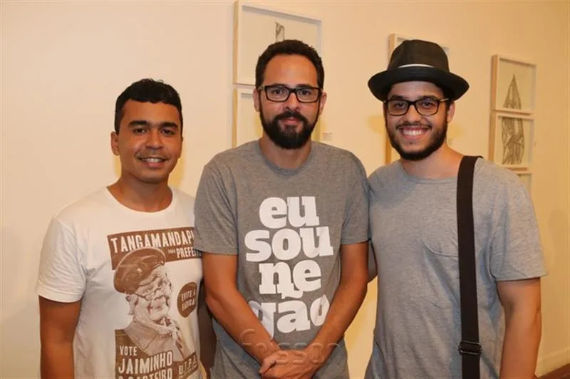 Diego de Santos, Marco Ribeiro e Cadeh Juaçaba