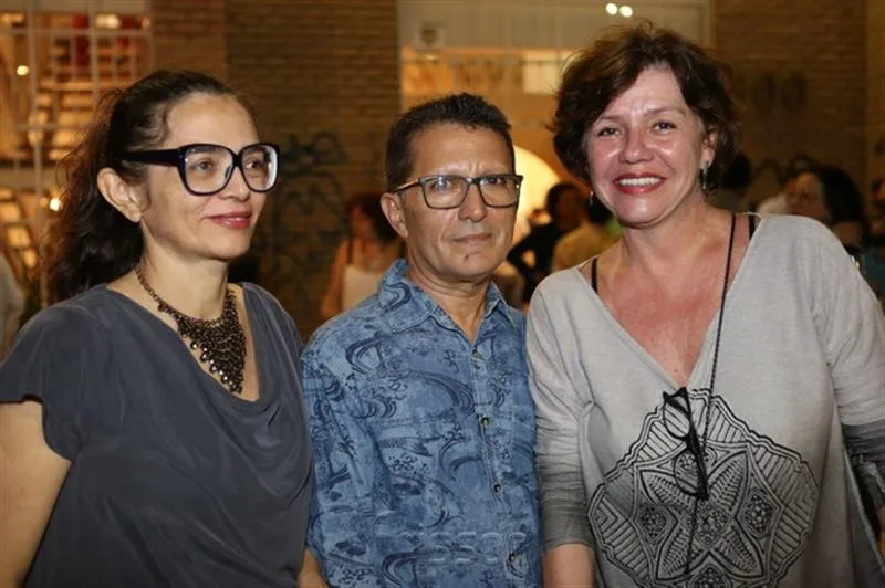 Isabel Gurgel, Mario Sanders e Clarisse Ilgenfritz