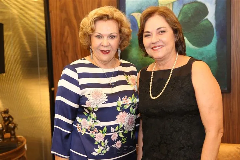 Auxiliadora Paes Mendonça e Ana Studart
