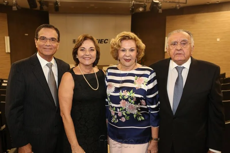 Beto, Ana Studart, Auxiliadora e João Carlos Paes Mendonça