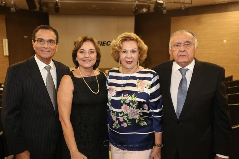Beto, Ana Studart, Auxiliadora e João Carlos Paes Mendonça