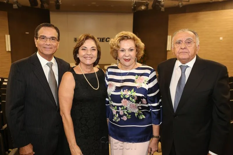 Beto, Ana Studart, Auxiliadora e João Carlos Paes Mendonça