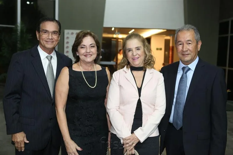 Beto, Ana Studart, Solange Palhano e Coronel Romero
