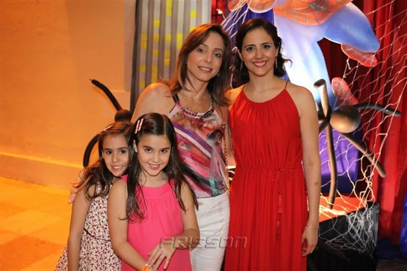 Ana Paula Daud, Lara, Luisa e Romina Cavalcante