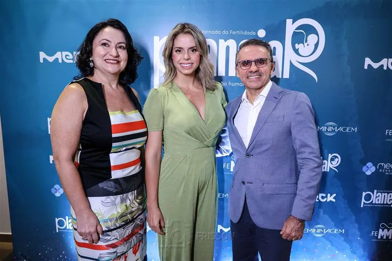 Tatiana Nobre, Vânia Serafim e Fabio Eugênio