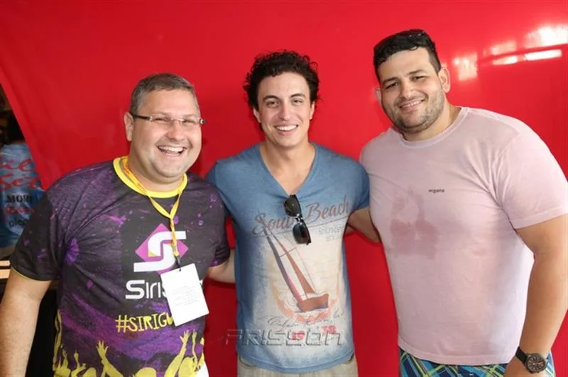 Carlos Henrique, Dj Flavinho e Renato Lourenço