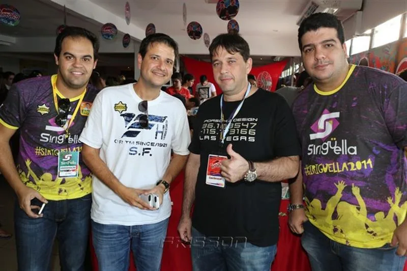 Ivo Dias, Sérgio Luis, André Camurça e Magno Holanda
