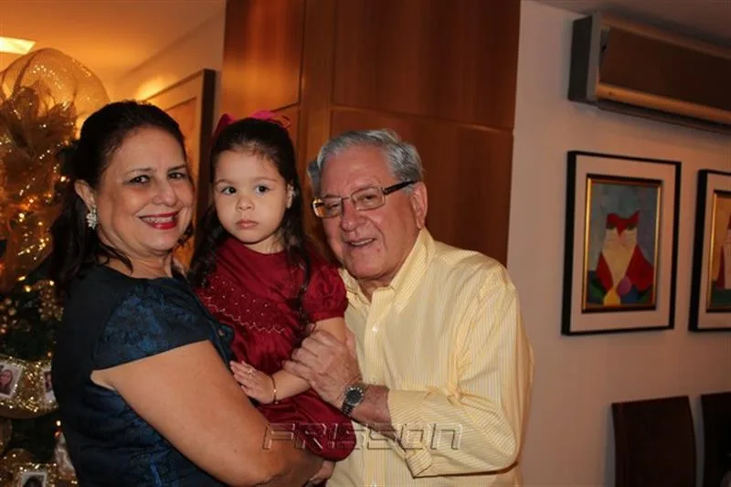 Veronica, Maria Eduarda e Artur Silva