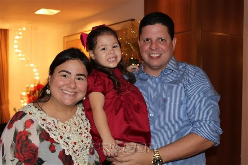 Mayara, Maria Eduarda e Homero Silva