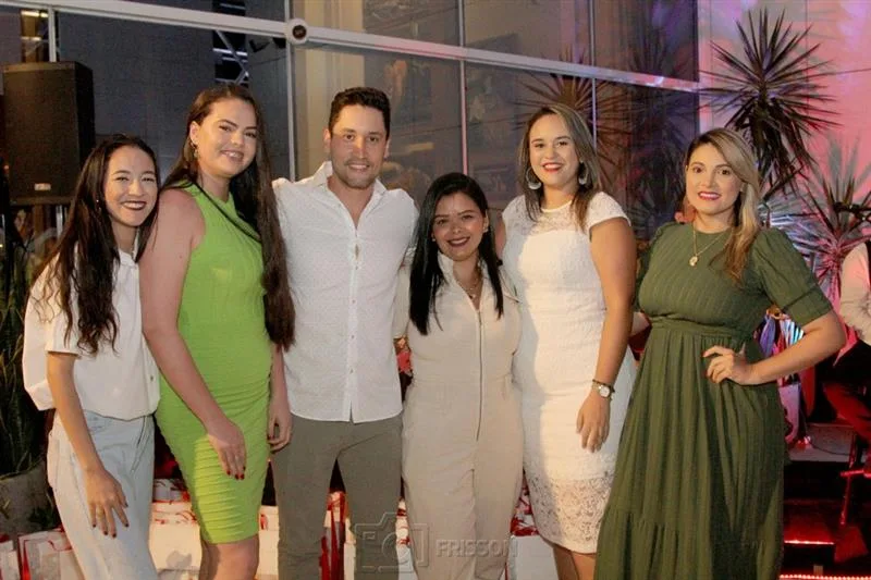 Elly Lays, Gessika Ricart, Erick Fontenele, Carol Reis, Rhayza Osterno e Jeniffer Leite