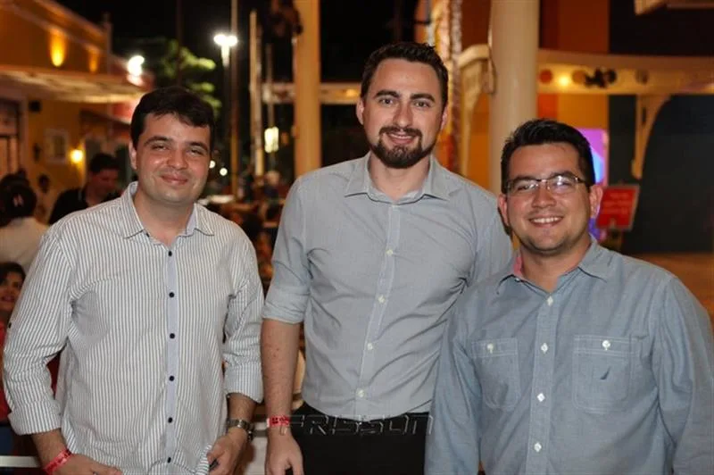 Anderson Febel, Andre Sousa e Bruno Pitombeira