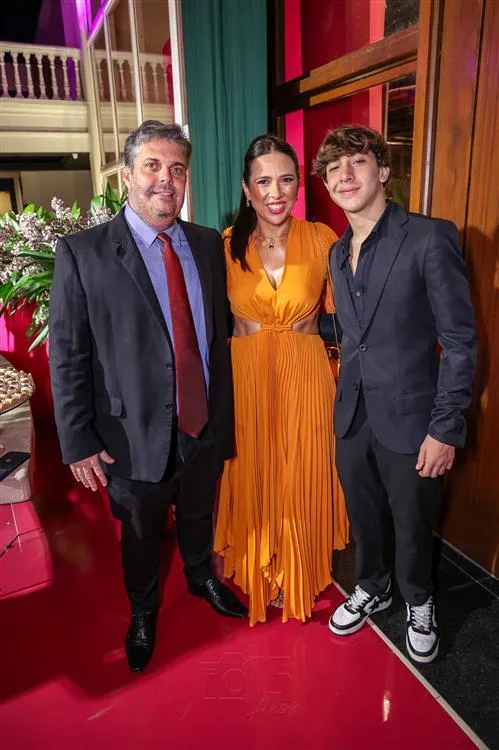 Andre Rosado, Alaide Pontes e Andre Filho