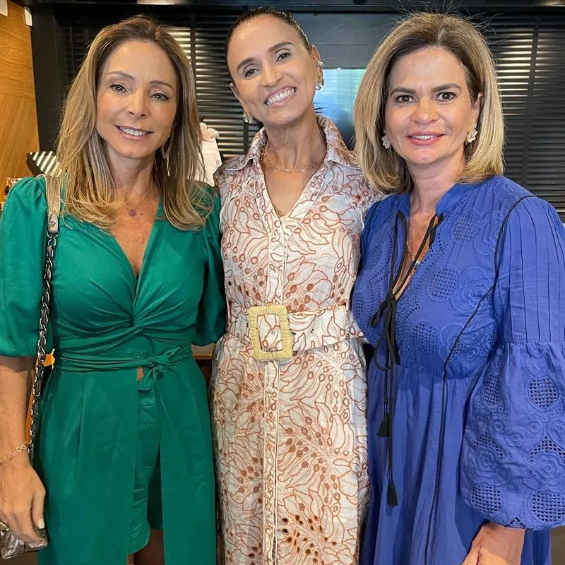 Ana Paula Daud, Neuza Rocha e Germana Wanderley