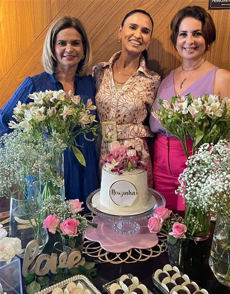 Germana Wanderley, Neuza Rocha e Márcia Andrea