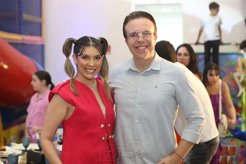 Aline Morais e Márcio Paulino