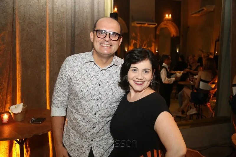 Anchieta Dantas Júnior e Helena Félix