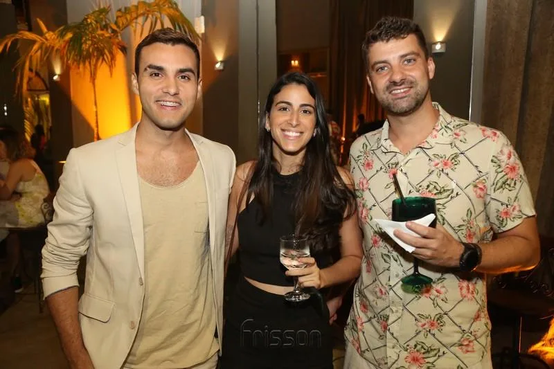 Bruno Calaça, Marina Mapurunga e Fabiano Pedon