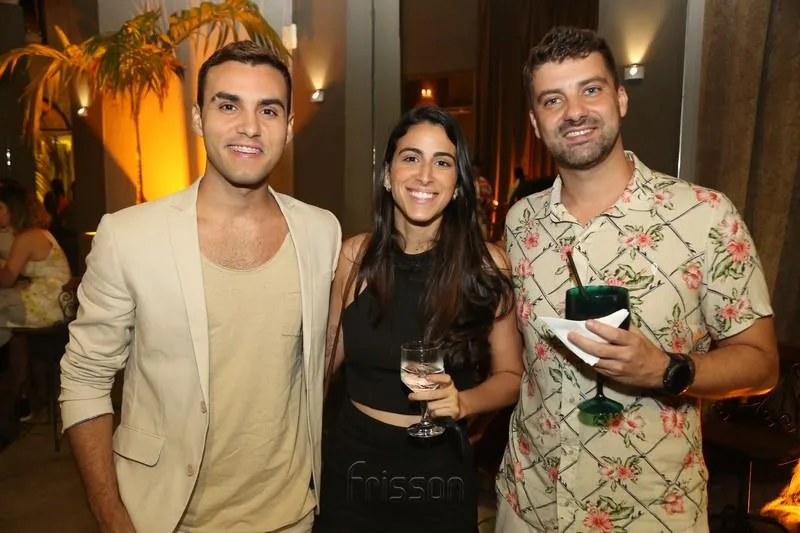 Bruno Calaça, Marina Mapurunga e Fabiano Pedon