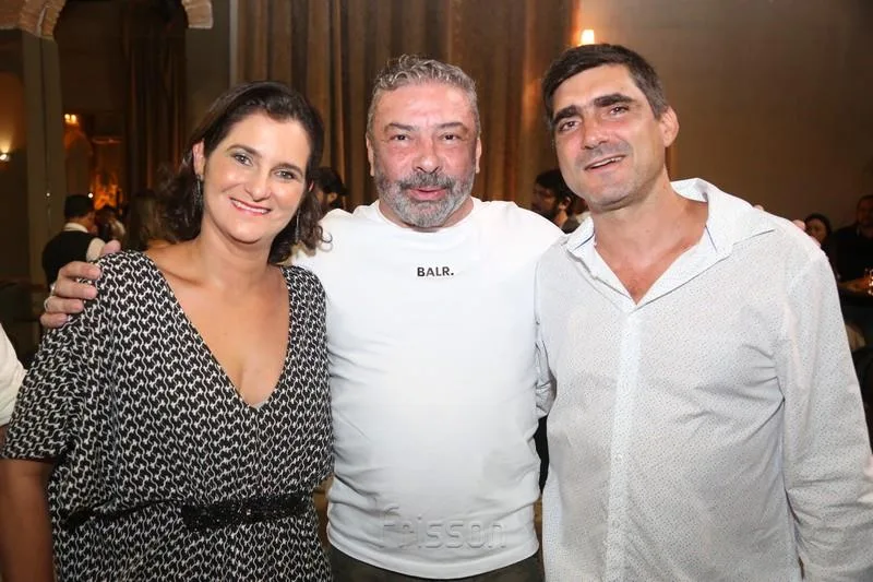 Cecília Seligmann, Cláudio Silveira e Agustin Herrero