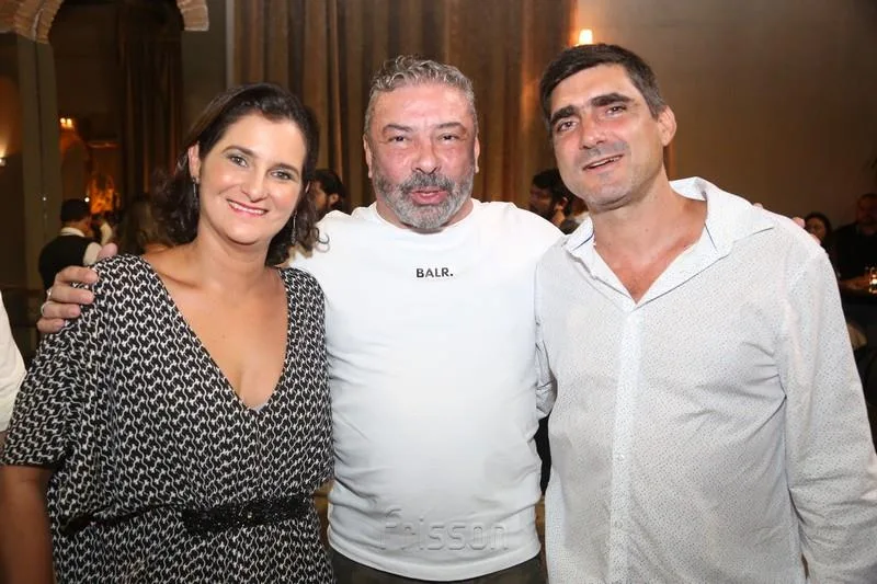 Cecília Seligmann, Cláudio Silveira e Agustin Herrero