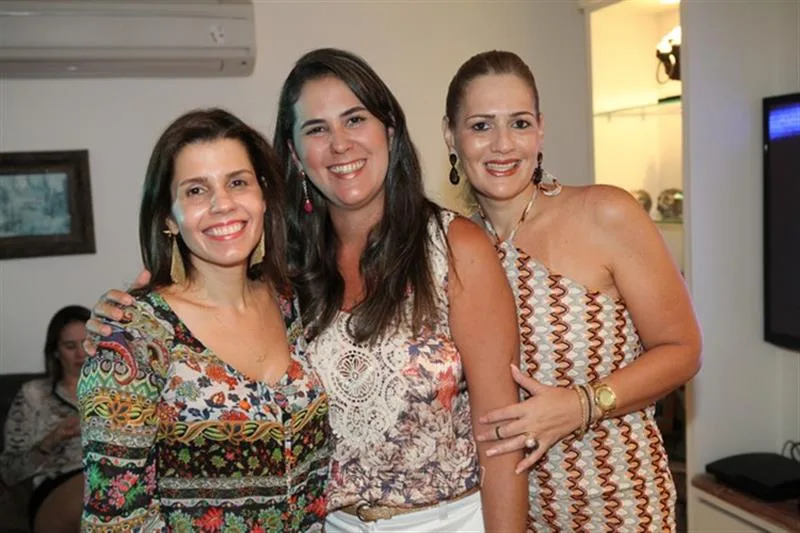 Cláudia Diniz, Geórgia Guedes e Márcia Peixoto