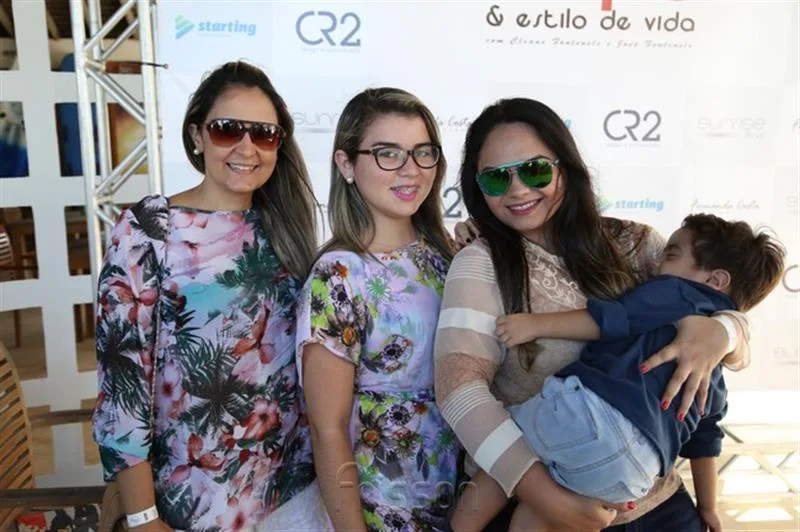 Analia Andrade, Talita Gomes e Suzane Fontinelle