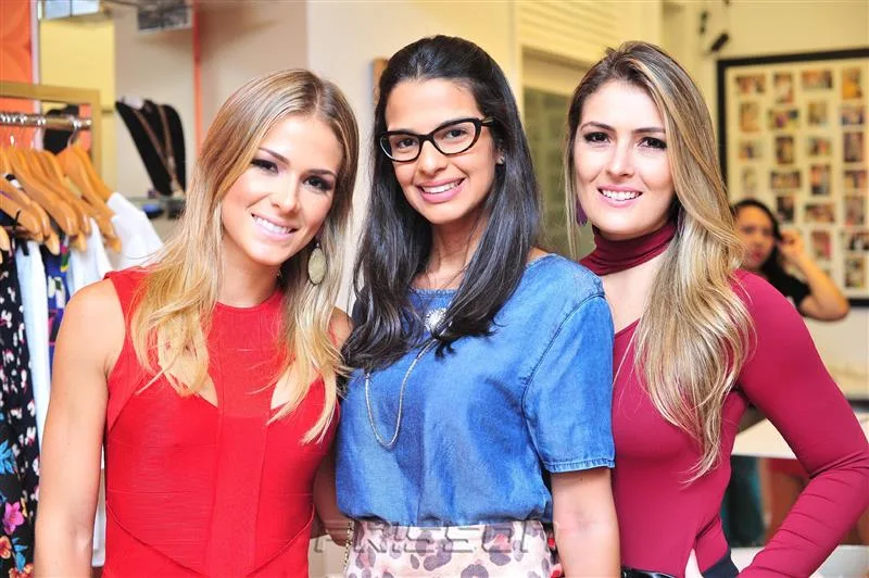 Bruna Waleska, Tatiana Mendes e Melina Dias