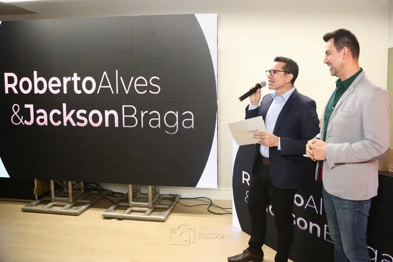 Jackson Braga e Roberto Alves