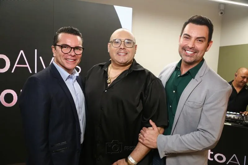 Jackson Braga, Júlio Macedo e Roberto Alves