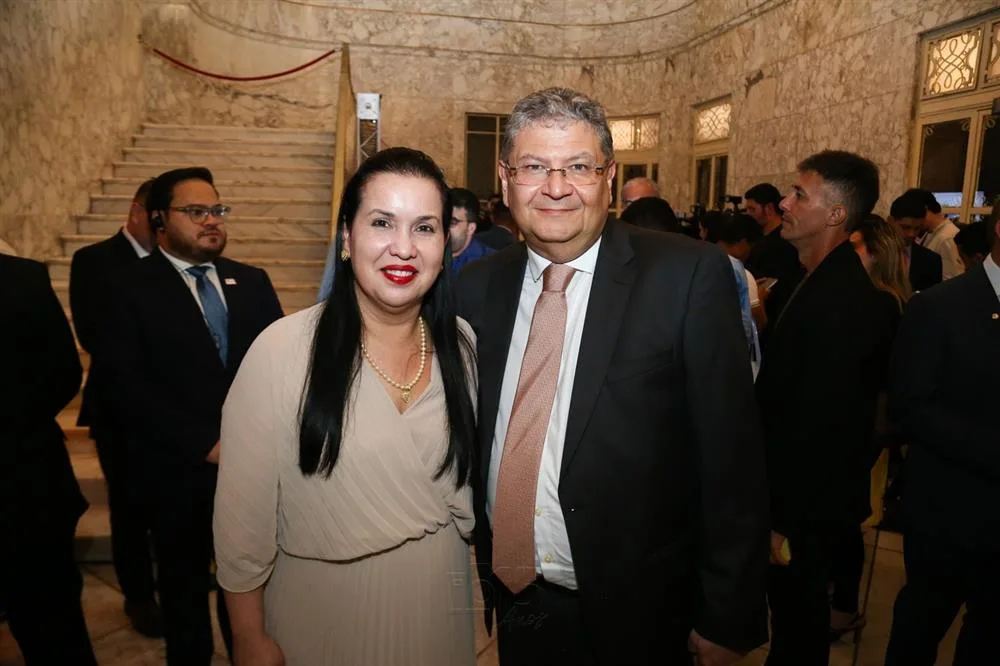 Christiane e Hélio Leitão