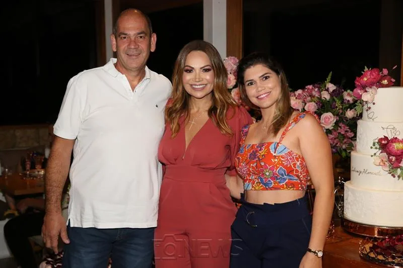 Aglailson Medeiros, Solange Almeida e Josiane Fontes