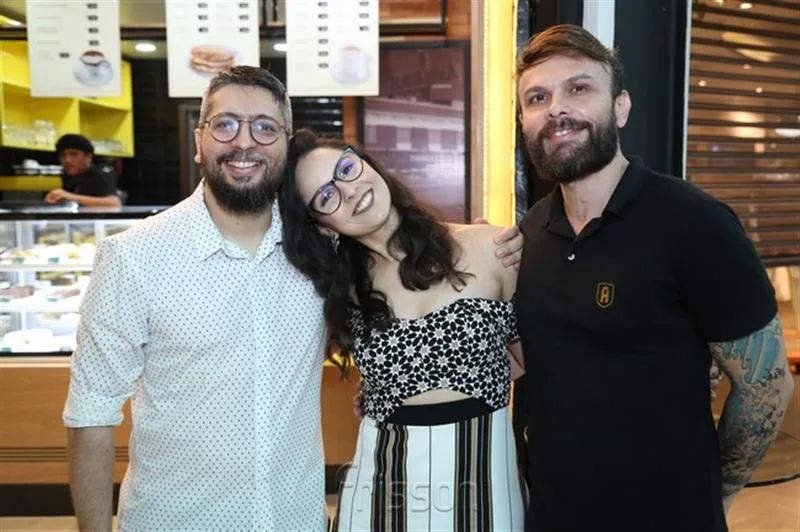 Daniel Herculano, Alyne Almeida e Davi Liborio