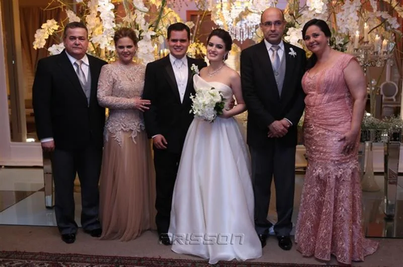 Petrônio Leitão, Teka e Petrônio Filho, Andrea Whitehurst, Marcelo e Ana Cristina Ary