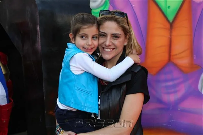 Daniela Zurita e filha