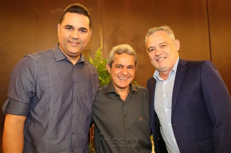 Adriano Matos, Zenir Oliveira e Edson Barbosa