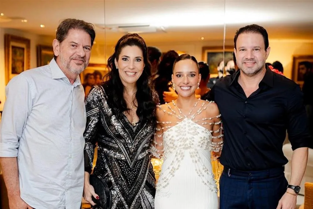 Cid Gomes, Maria Célia, Gabriella Ventura e Leo Couto
