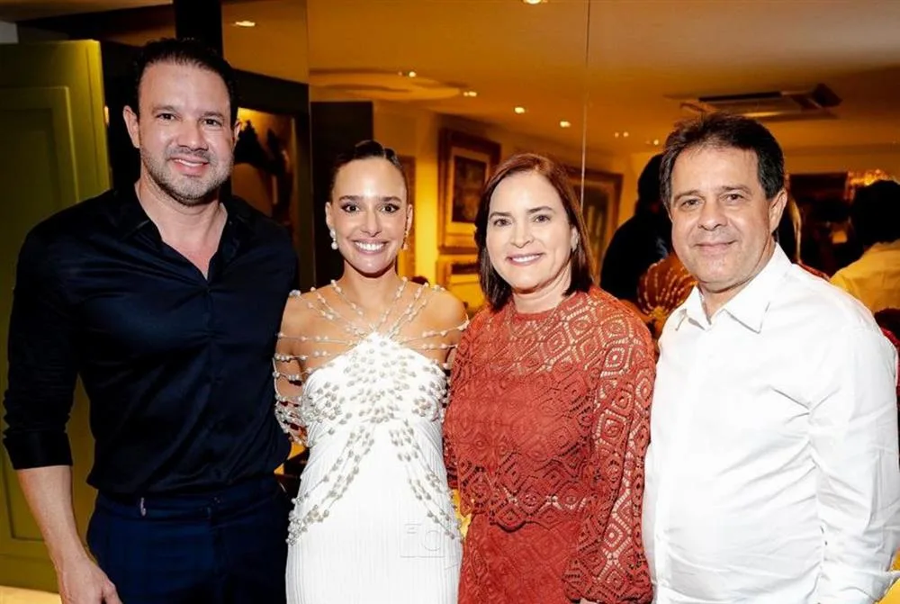 Leo Couto, Gabriella Ventura, Cristiane e Evandro Leitão