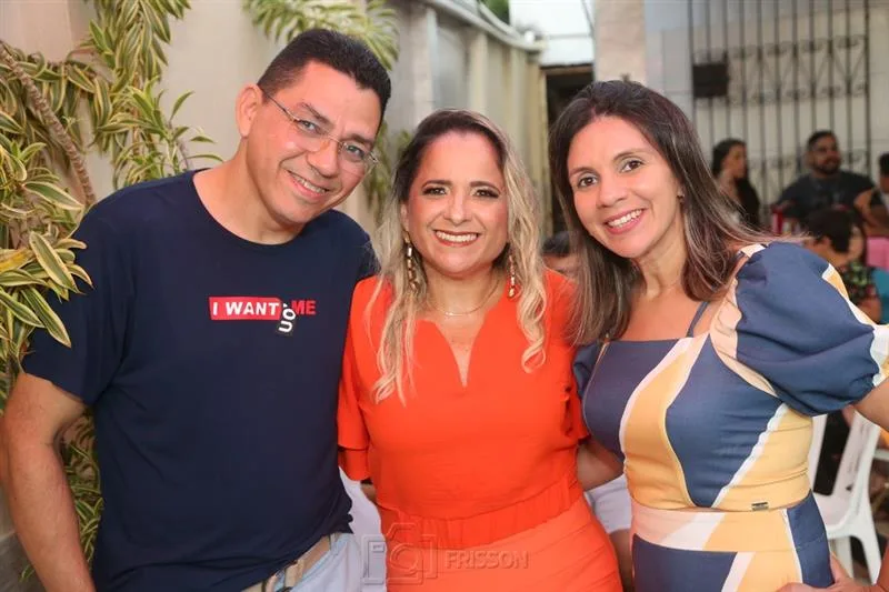 Arnaldo Santos, Jocy Jinkings e Stela Santiago