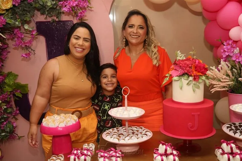 Bárbara Paz, Benício Feitosa e Jocy Jinkings