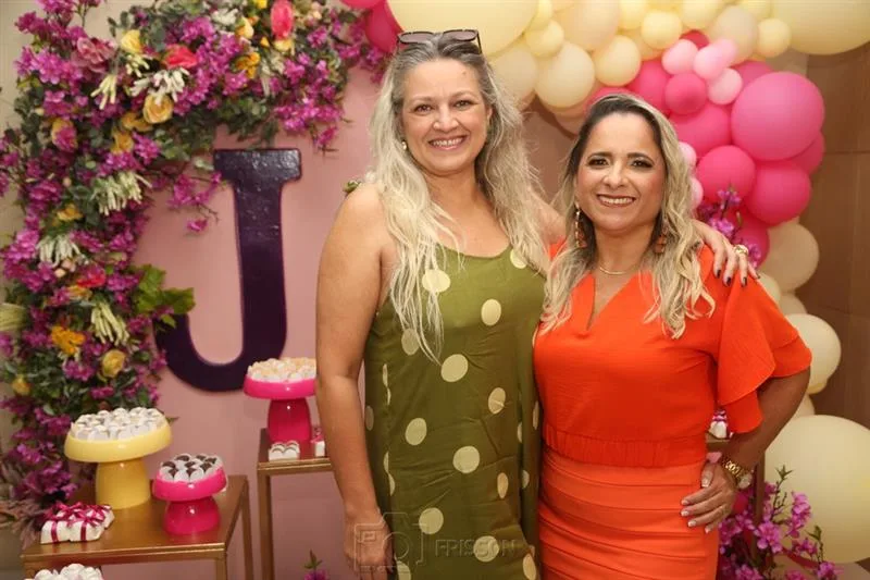 Daniella Portela e Jocy Jinkings