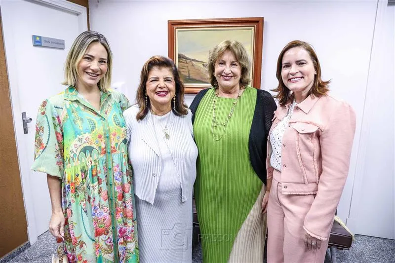 Gaída Dias, Luiza Helena Trajano, Annette de Castro e Cristiane Leitão