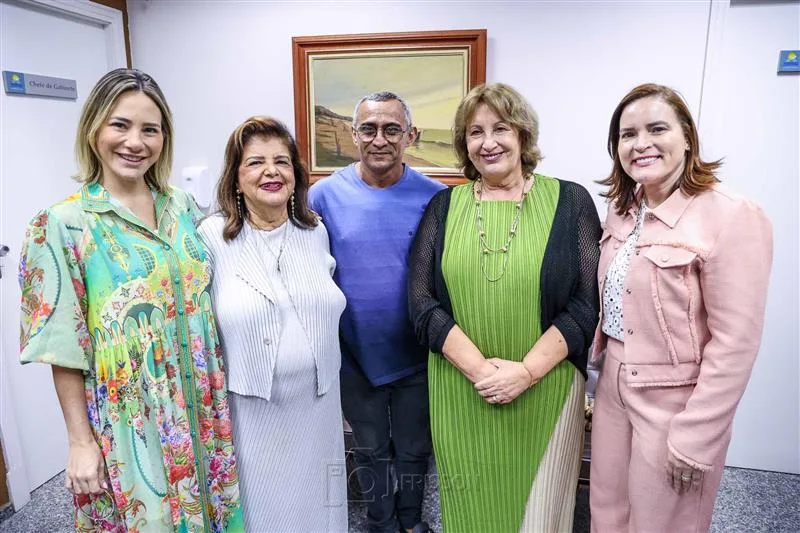 Gaída Dias, Luiza Helena Trajano, Neto do Coco, Annette de Castro e Cristiane Leitão