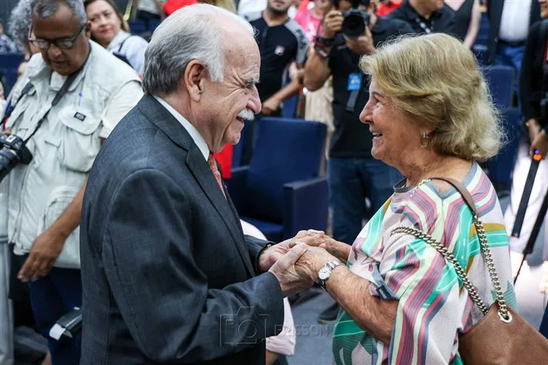 Ednilton Soárez e Ana Lúcia Mota