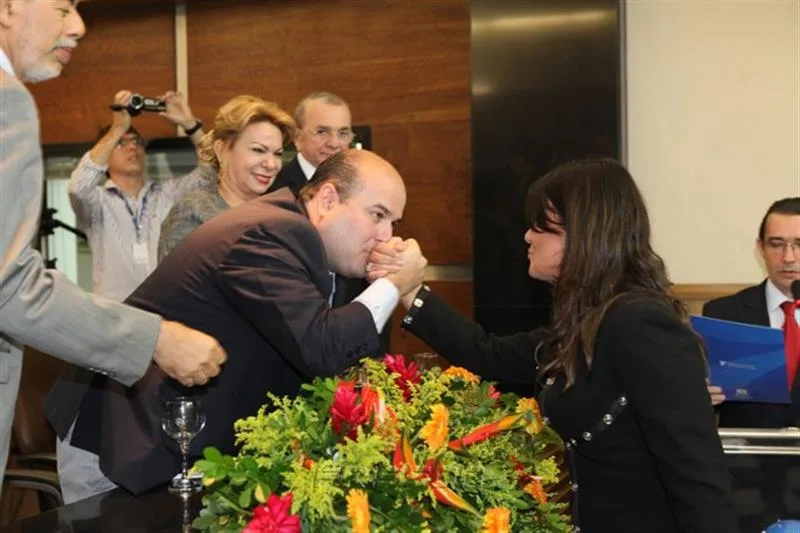 Roberto Cláudio e Patrícia Saboya