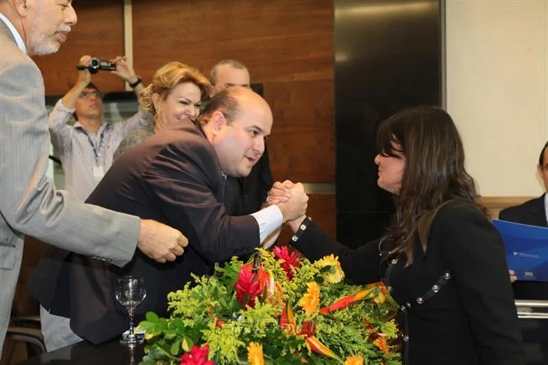 Roberto Cláudio e Patrícia Saboya
