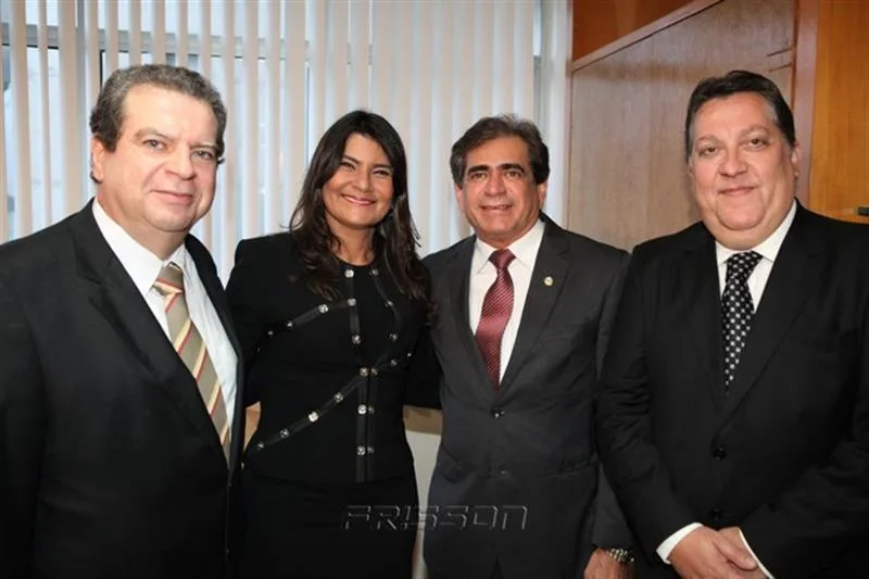 Alexandre Figueiredo, Patrícia Saboya, Zezinho Albuquerque e Valdomiro Távora