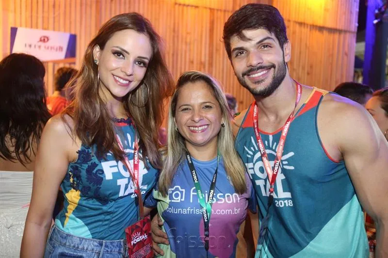 Ana lucia, Jocy Jinkings e Lucas fernandes