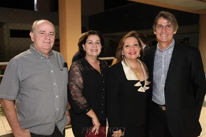 Antônio, Mônica Vieira, Fernanda e Jens Jensen